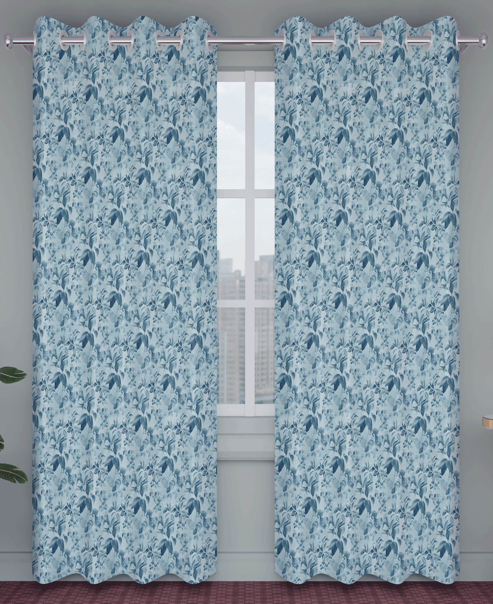 Print World Collection|Design 04 | Elegant Printed Curtain & Upholstery Fabric”