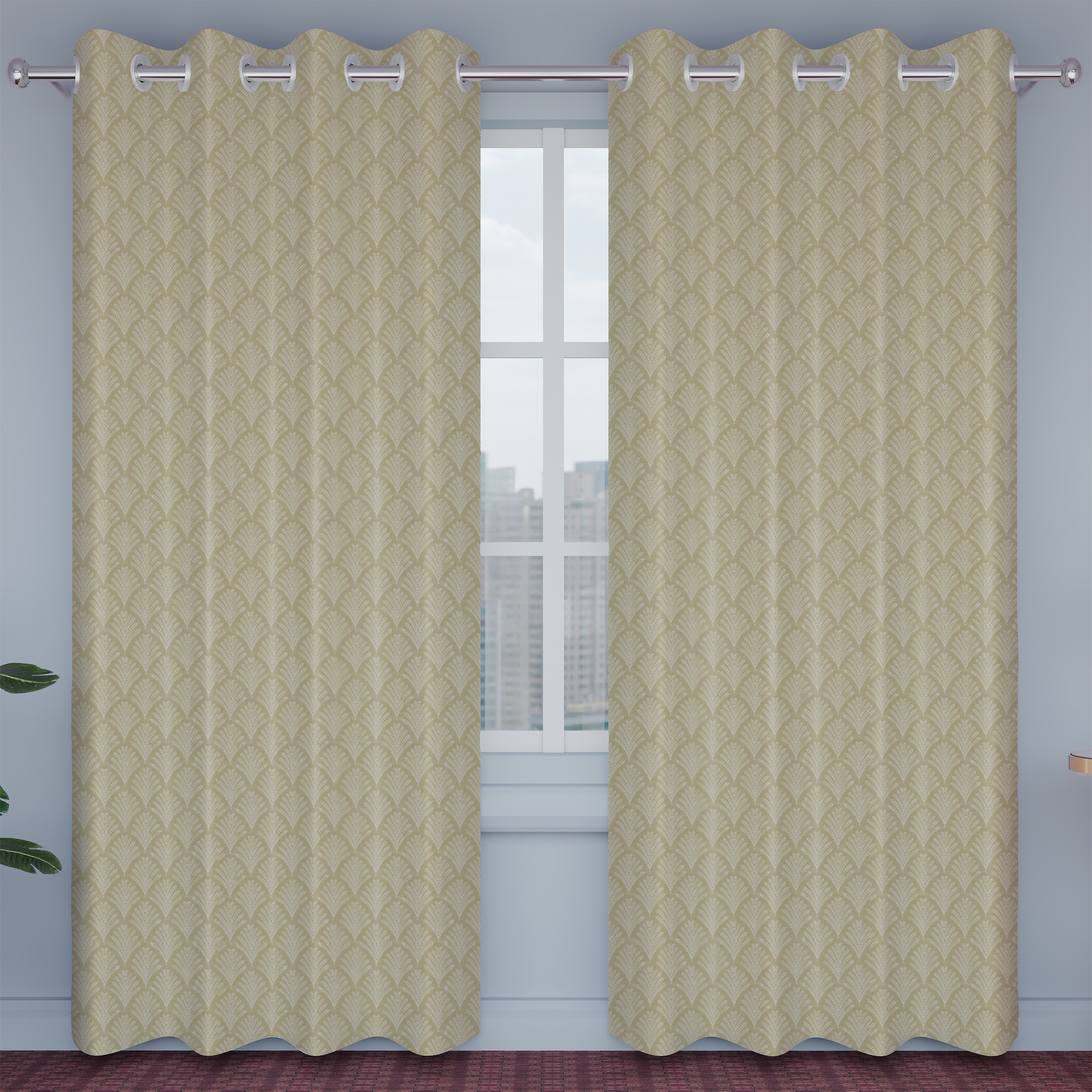 Samurai Jacquard Fabric — Premium Curtains & Upholstery | Citizen Synthetics
