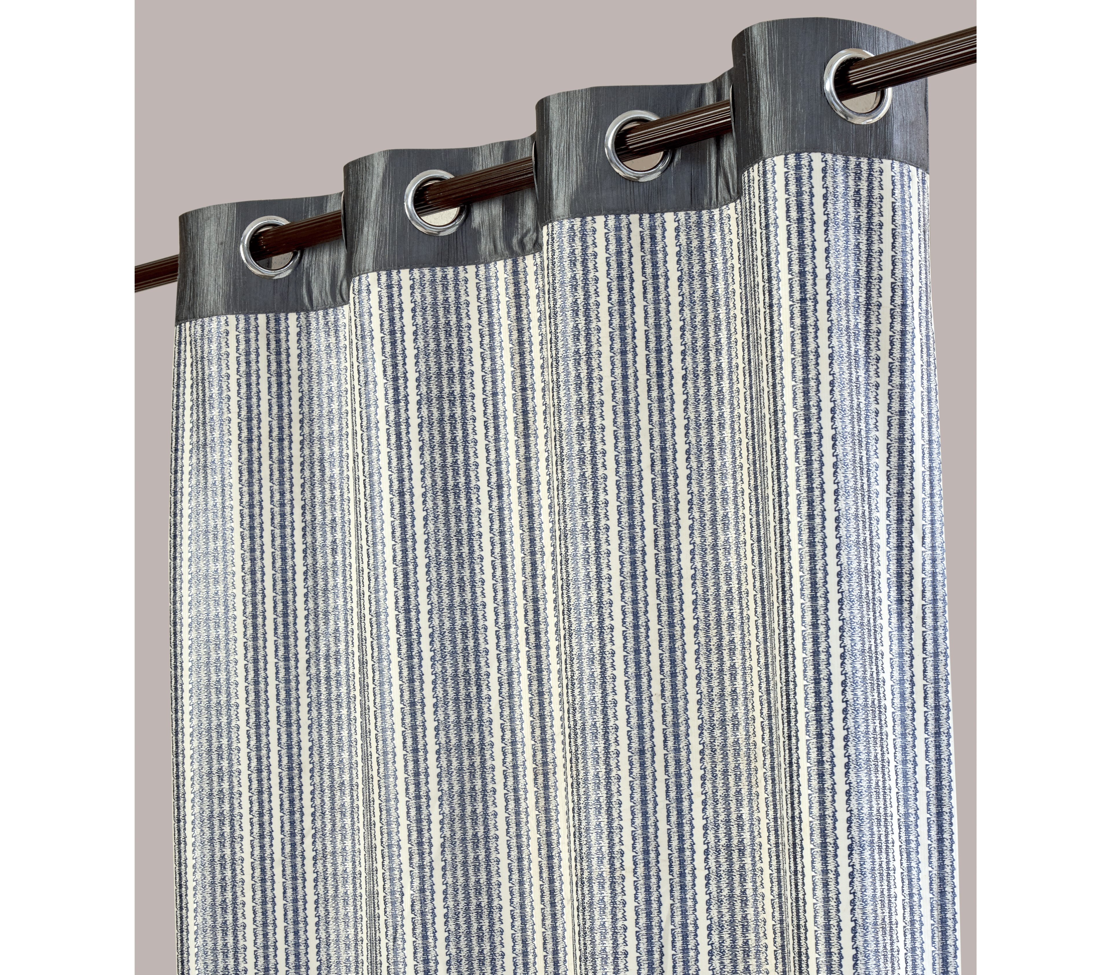 4D Print 144 Curtains | Luxurious Light-Filtering Elegance