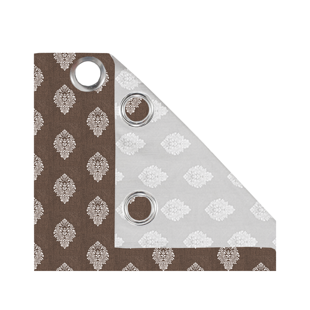 Ice Crush Print 273 Curtains | Light-Filtering Warp Knitted Elegance