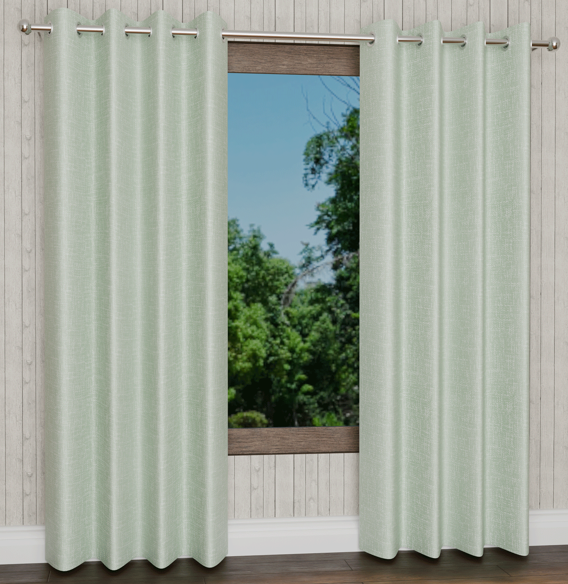 Cotton Blackout Curtain Fabric | Natural Texture | 85–100% Light Blocking | Midas Decor by Citizen Synthetics Pvt. Ltd.