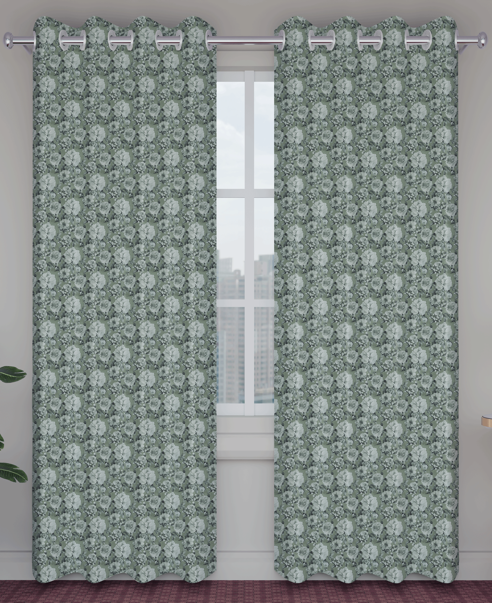 Print World Collection|Design 05 | Elegant Printed Curtain & Upholstery Fabric”