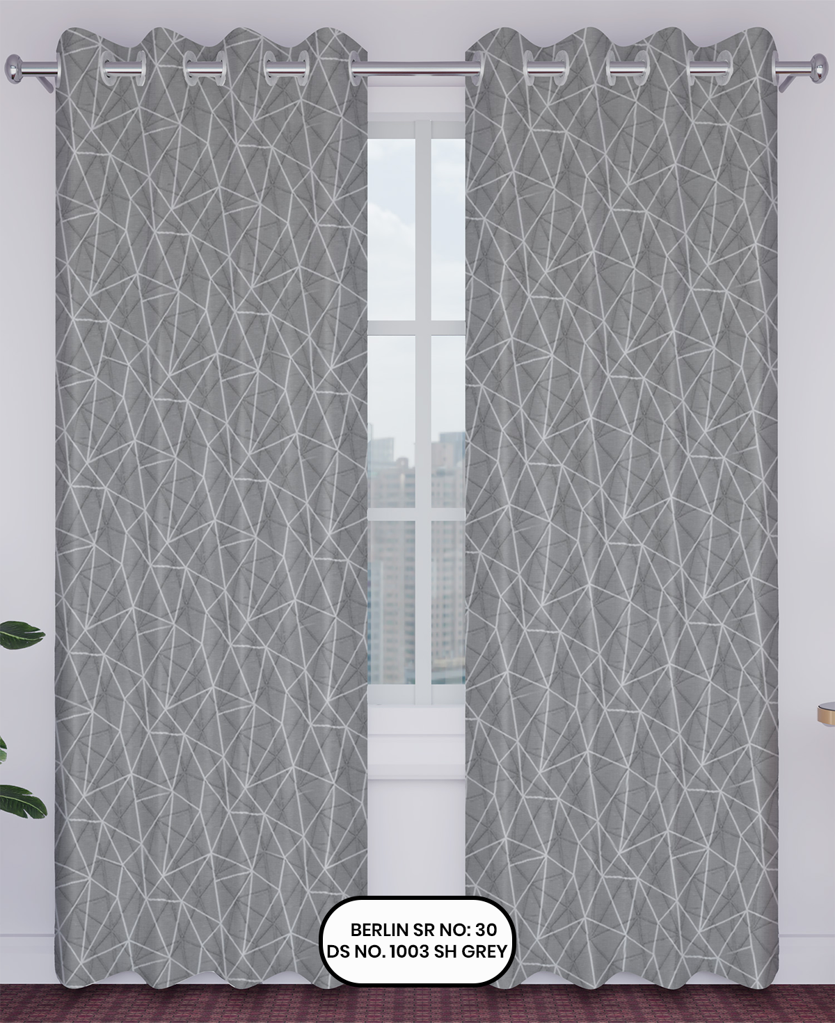 Citizen Synthetics Berlin Jacquard Curtain| Design no.1003|