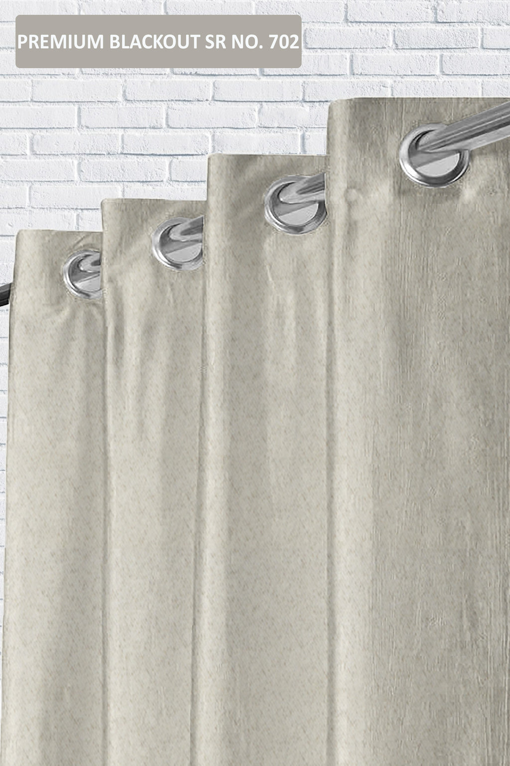 Midas Decor Premium Blackout Shade Fabric  | 100% Light Blocking Polyester Curtain Material for Home & Office