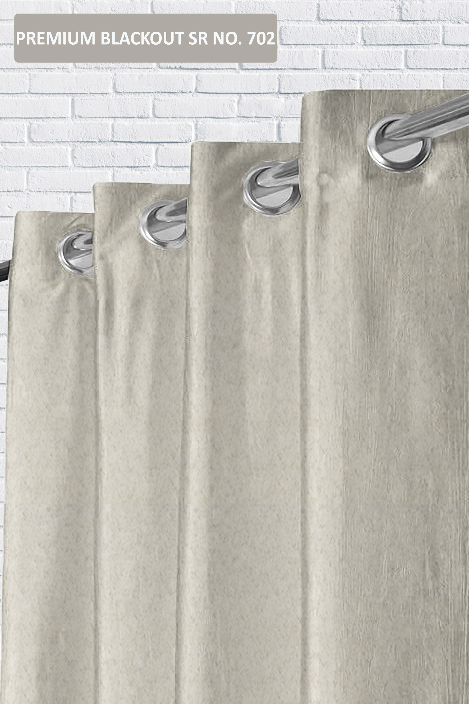 Midas Decor Premium Blackout Shade Fabric  | 100% Light Blocking Polyester Curtain Material for Home & Office