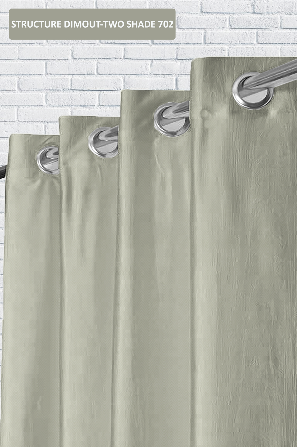 Structure Dimout Curtain 02 – Design 15| 100% Polyester | Ideal for Curtains & Pillows