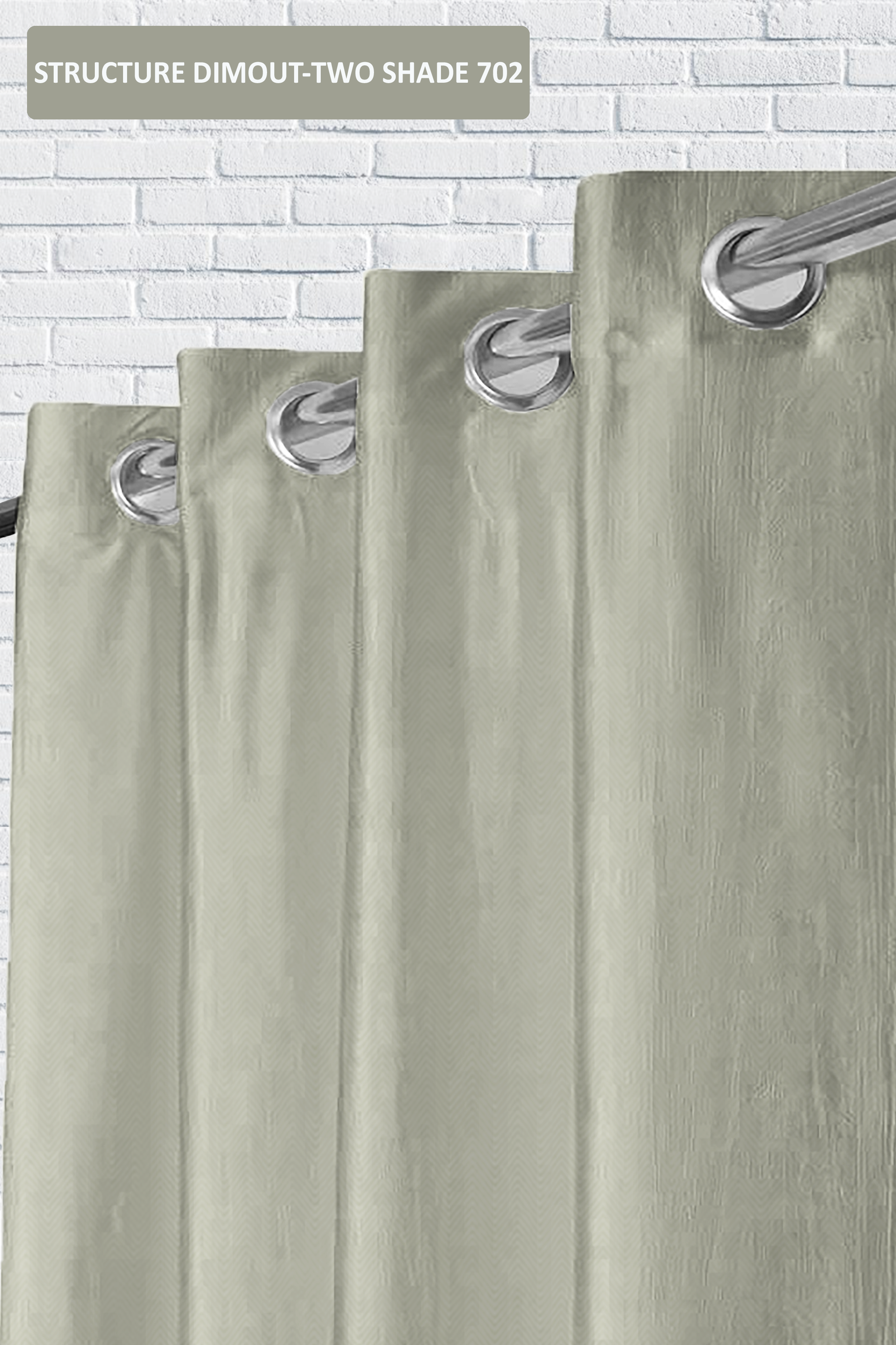 Structure Dimout Curtain 02 – Design 15| 100% Polyester | Ideal for Curtains & Pillows