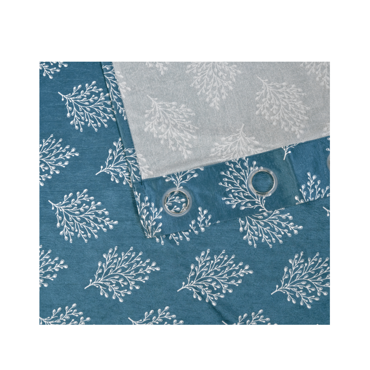 Ice Crush Print 275 Curtains | Light-Filtering Warp Knitted Elegance