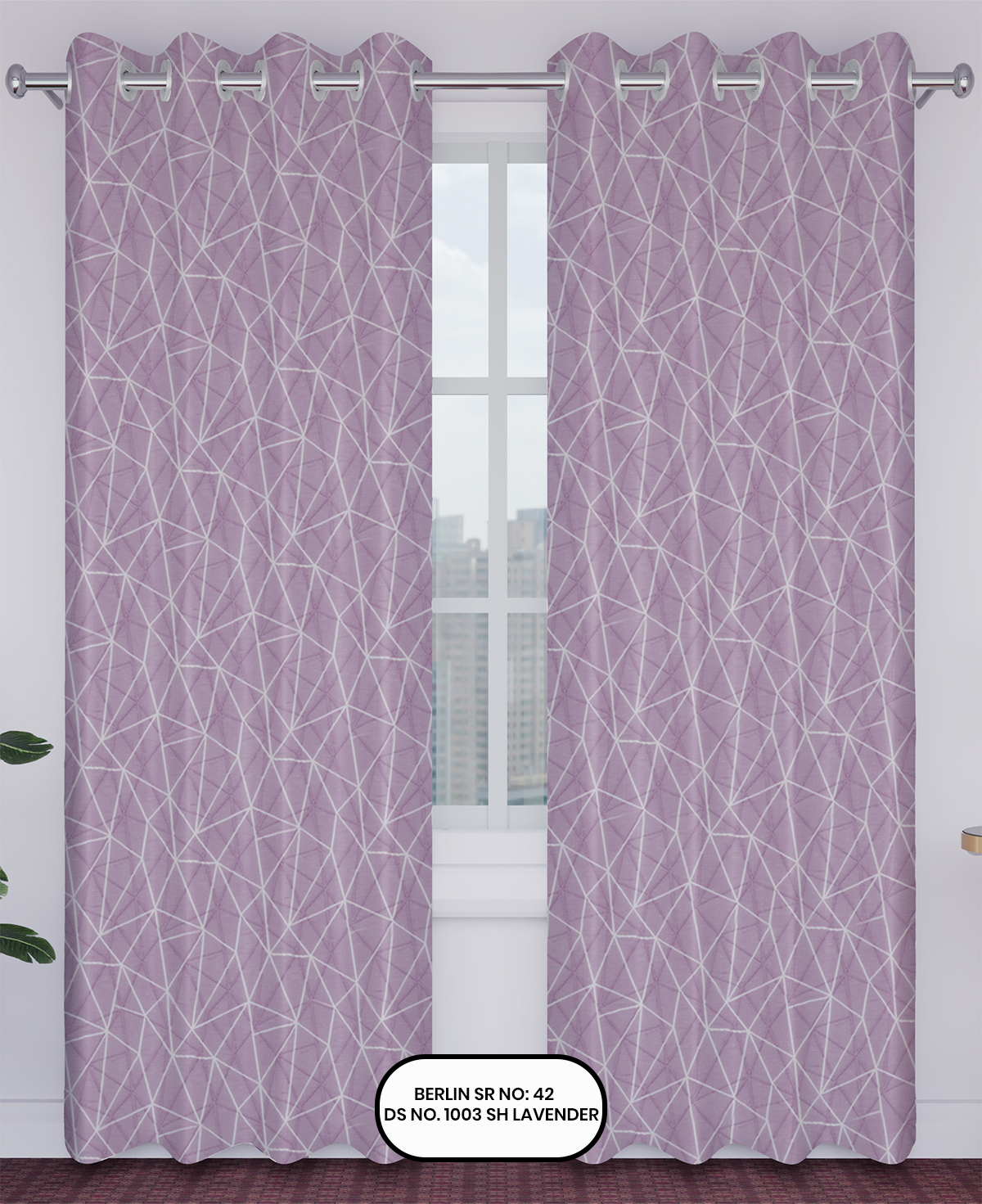 Citizen Synthetics Berlin Jacquard Curtain| Design no.1003|