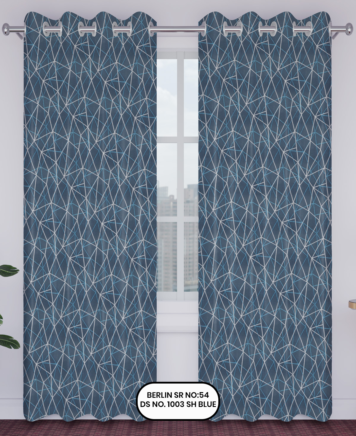 Citizen Synthetics Berlin Jacquard Curtain| Design no.1003|