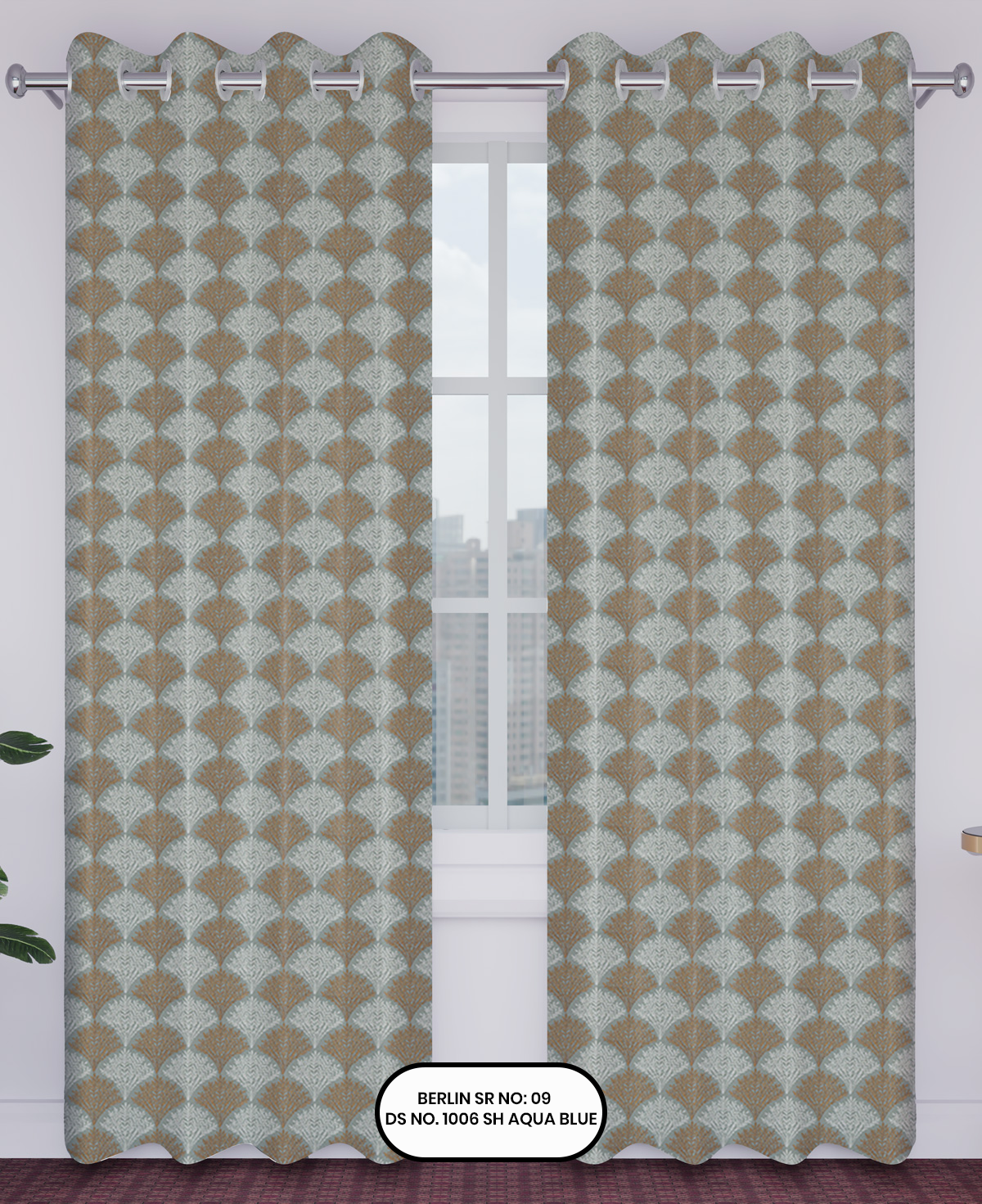 Citizen Synthetics Berlin Jacquard Curtain | Design no.1006 |
