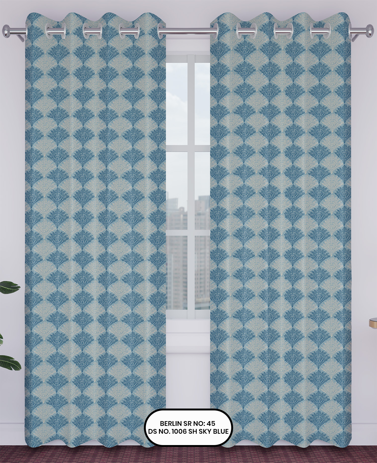 Citizen Synthetics Berlin Jacquard Curtain | Design no.1006 |