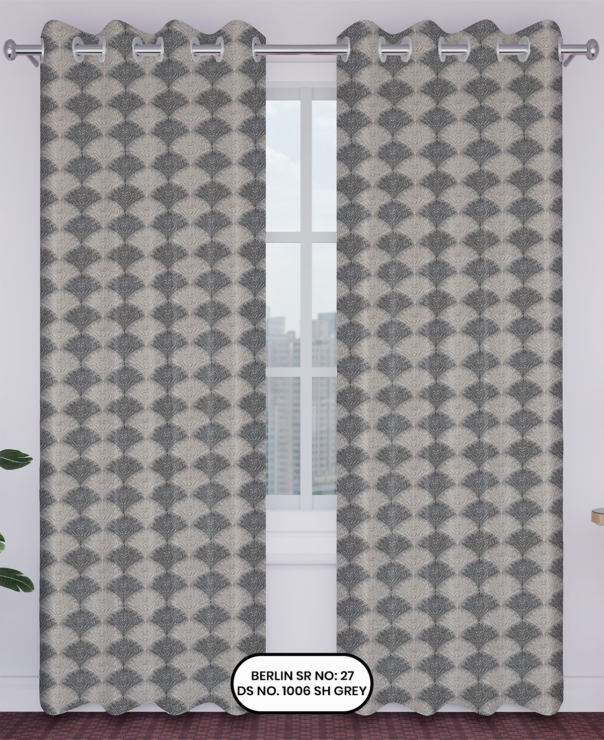 Citizen Synthetics Berlin Jacquard Curtain | Design no.1006 |