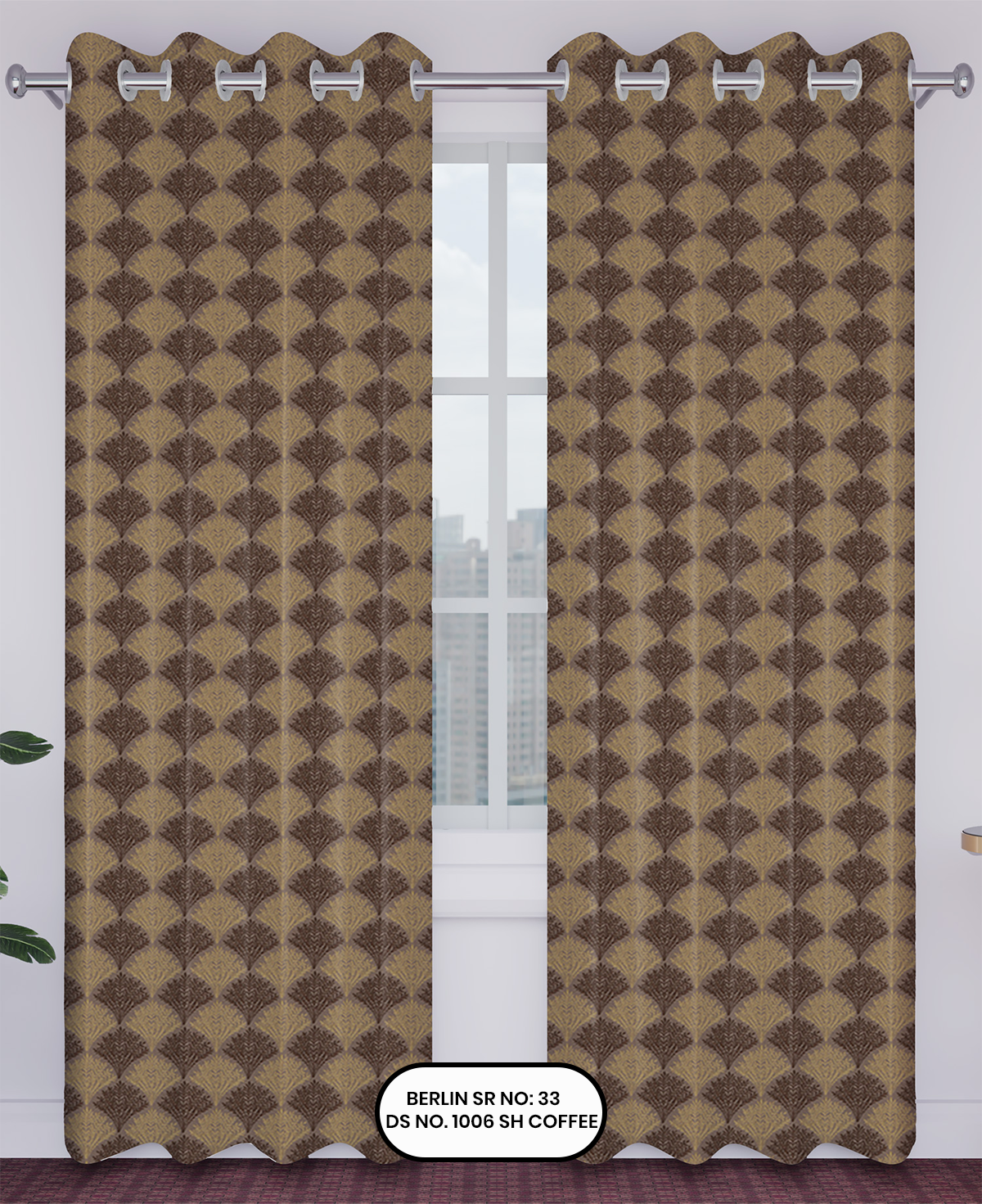 Citizen Synthetics Berlin Jacquard Curtain | Design no.1006 |