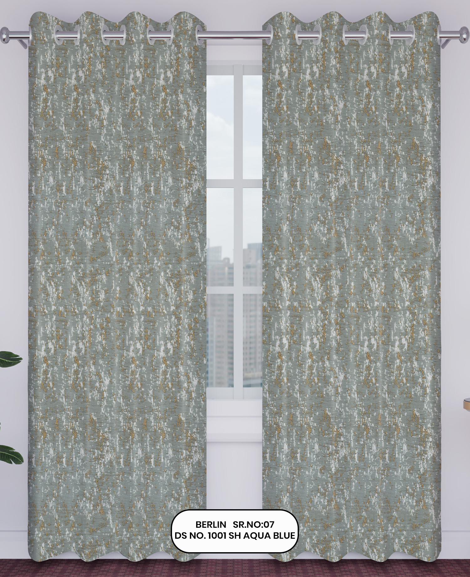 Citizen Synthetics Berlin Jacquard Curtain | Design no.1001 |