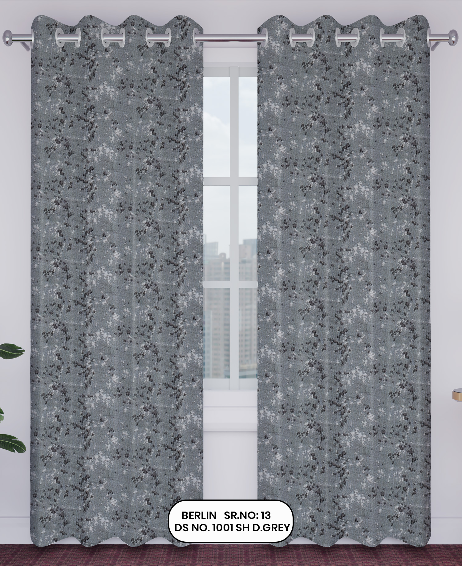 Citizen Synthetics Berlin Jacquard Curtain | Design no.1001 |