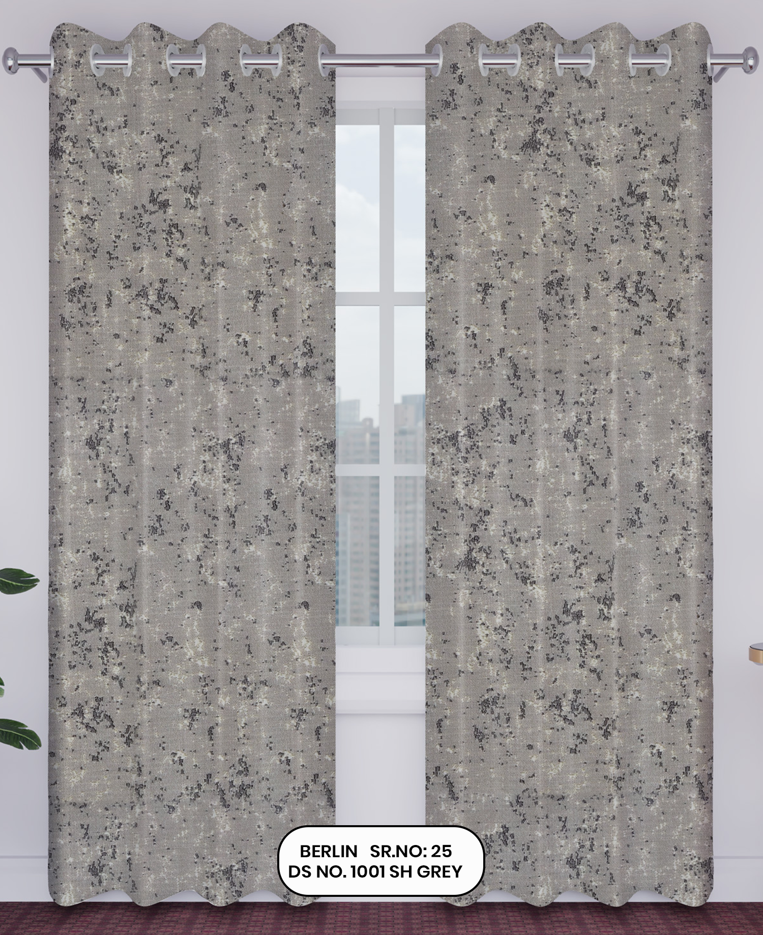 Citizen Synthetics Berlin Jacquard Curtain | Design no.1001 |
