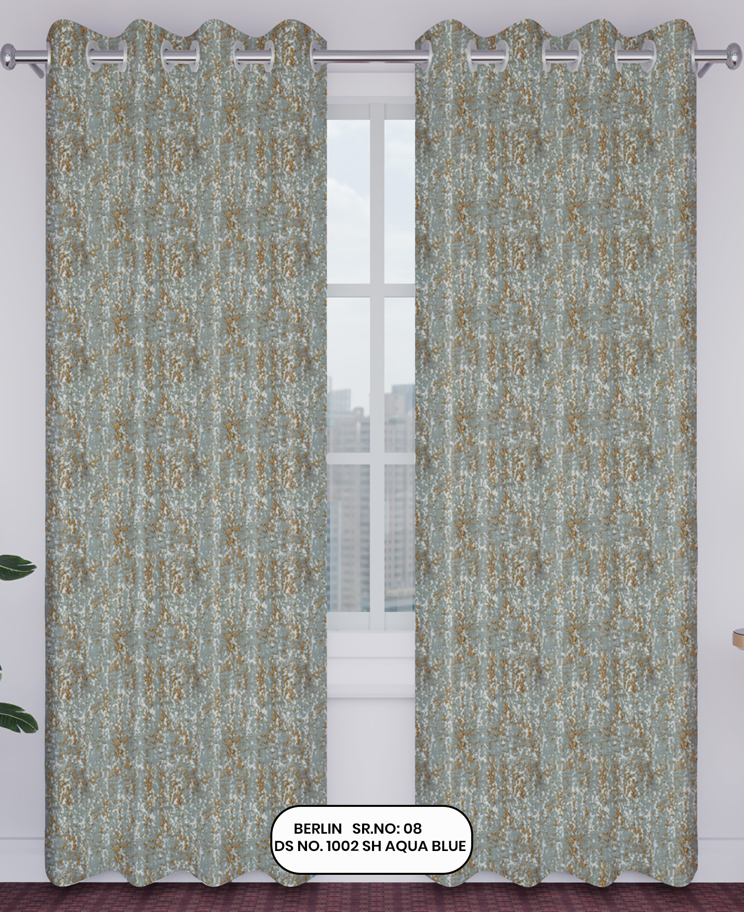 Citizen Synthetics Berlin Jacquard Curtain | Design no.1002|