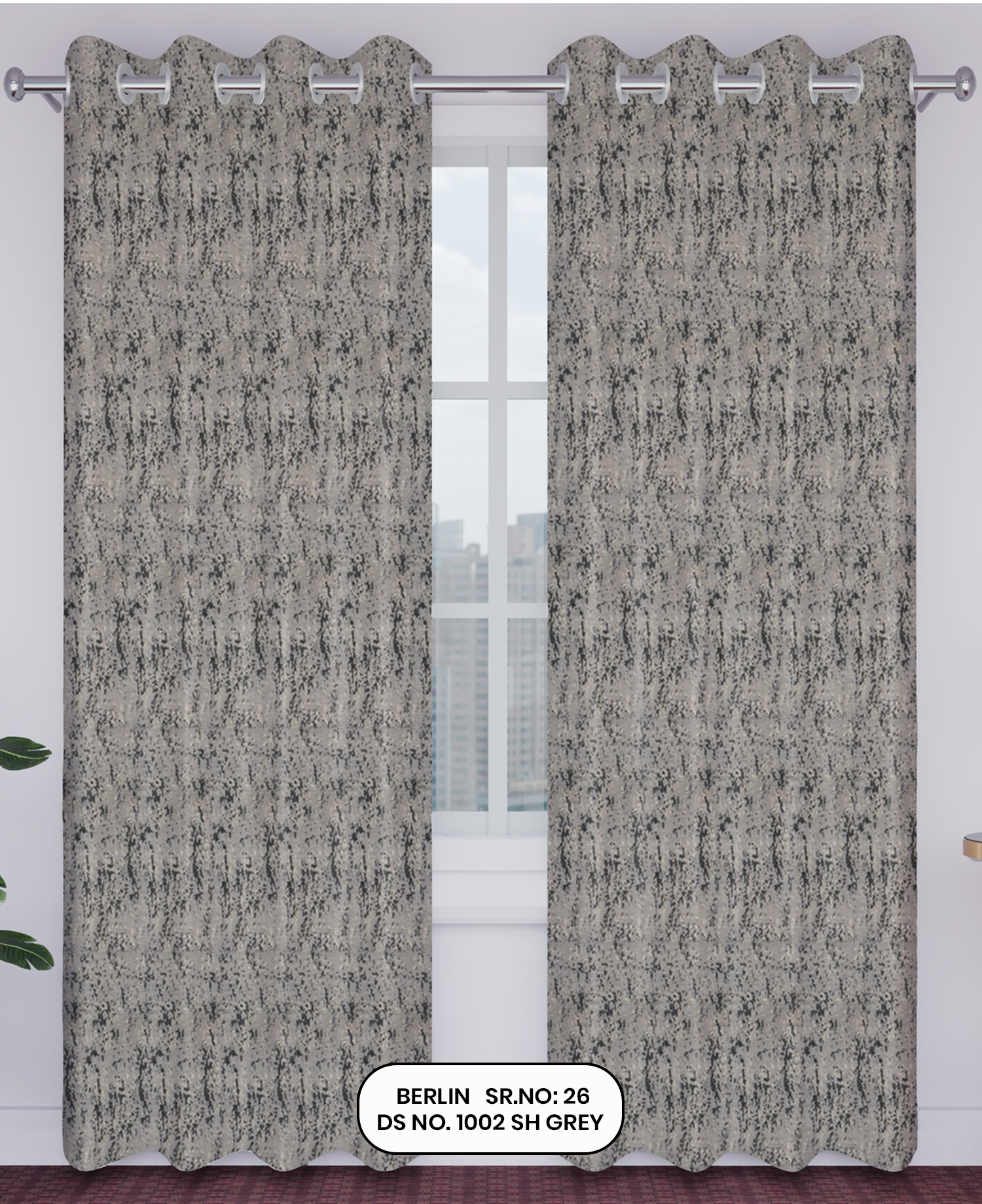 Citizen Synthetics Berlin Jacquard Curtain | Design no.1002|