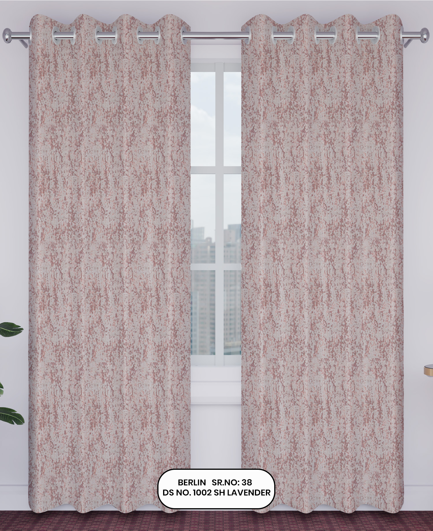 Citizen Synthetics Berlin Jacquard Curtain | Design no.1002|