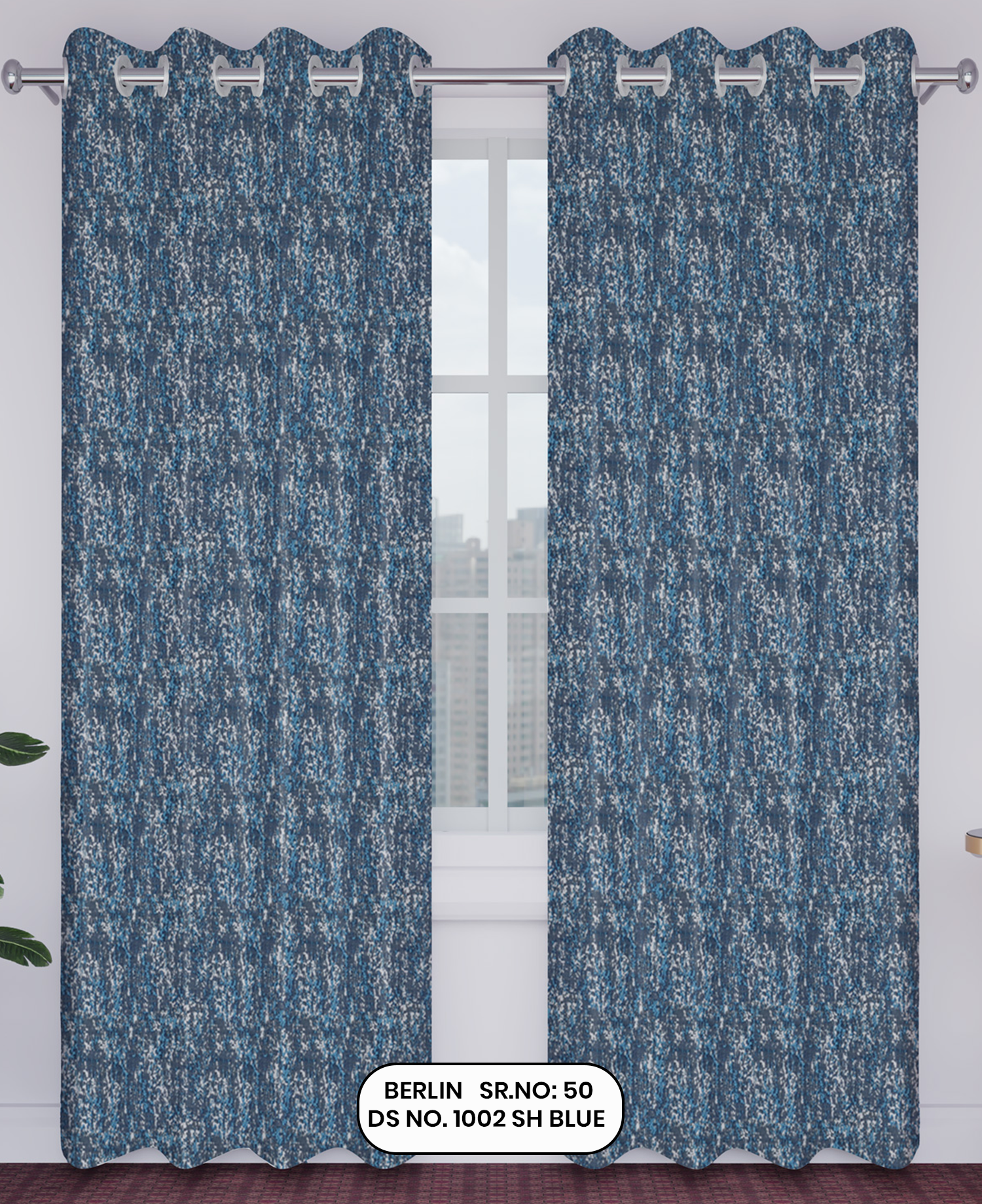 Citizen Synthetics Berlin Jacquard Curtain | Design no.1002|