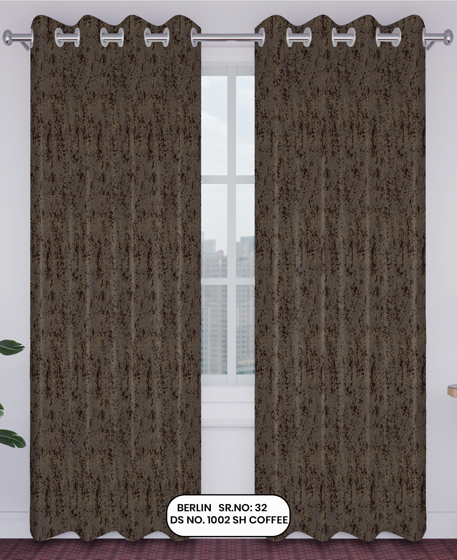 Citizen Synthetics Berlin Jacquard Curtain | Design no.1002|