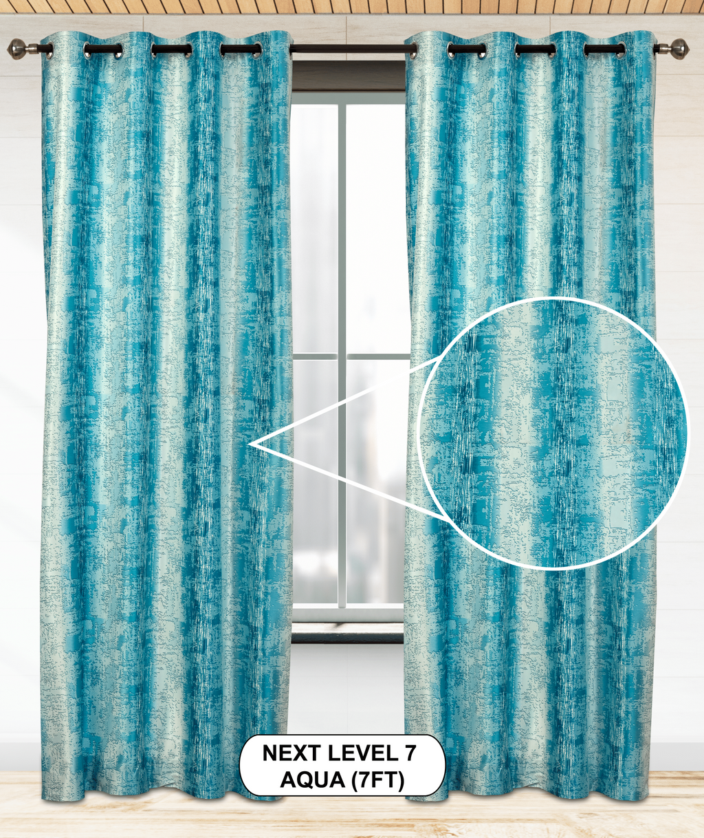Next Level 07 Curtains | Light-Filtering Warp Knitted Elegance