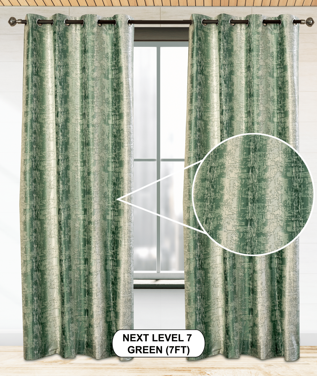 Next Level 07 Curtains | Light-Filtering Warp Knitted Elegance