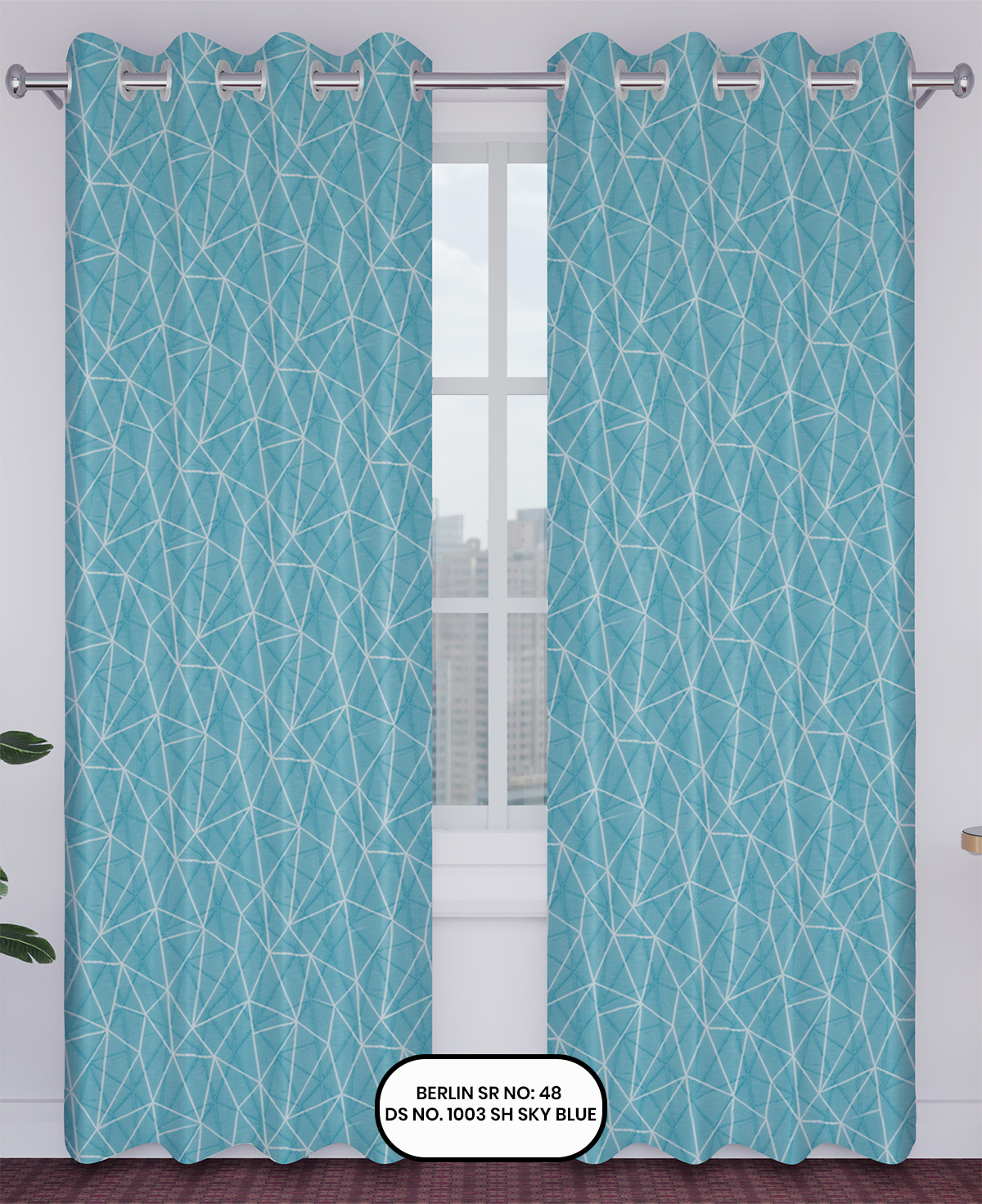 Citizen Synthetics Berlin Jacquard Curtain| Design no.1003|