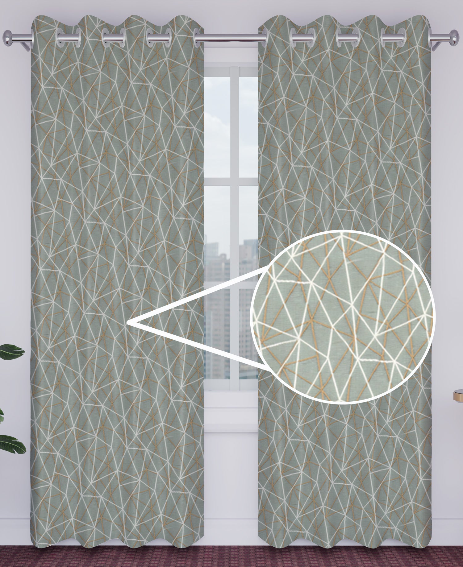 Citizen Synthetics Berlin Jacquard Curtain| Design no.1003|