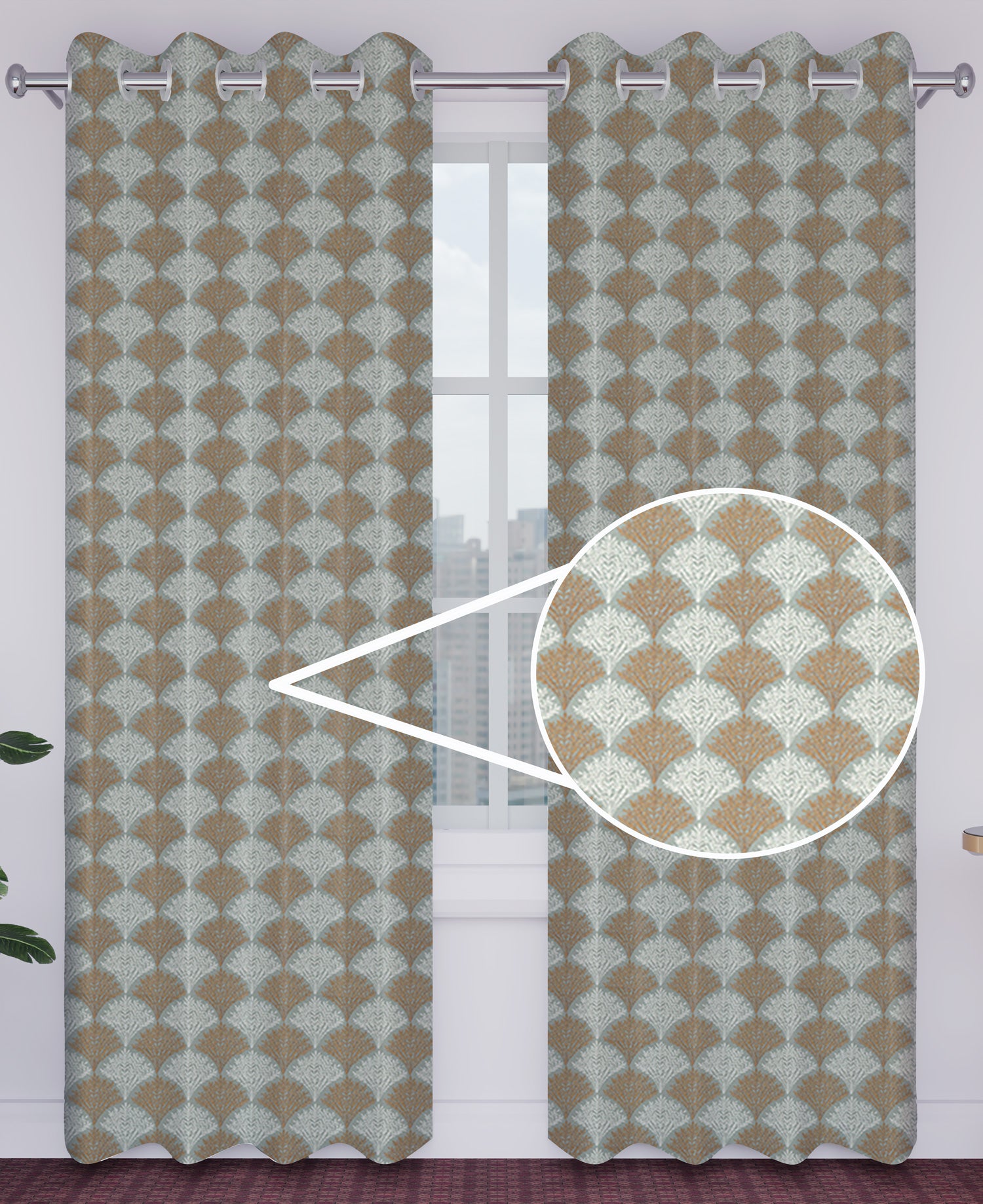 Citizen Synthetics Berlin Jacquard Curtain | Design no.1006 |