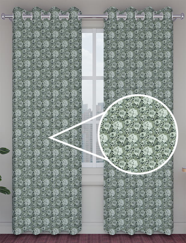 Print World Collection|Design 05 | Elegant Printed Curtain & Upholstery Fabric”