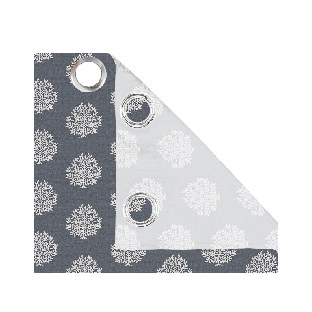 Ice Crush Print 274 Curtains | Light-Filtering Warp Knitted Elegance