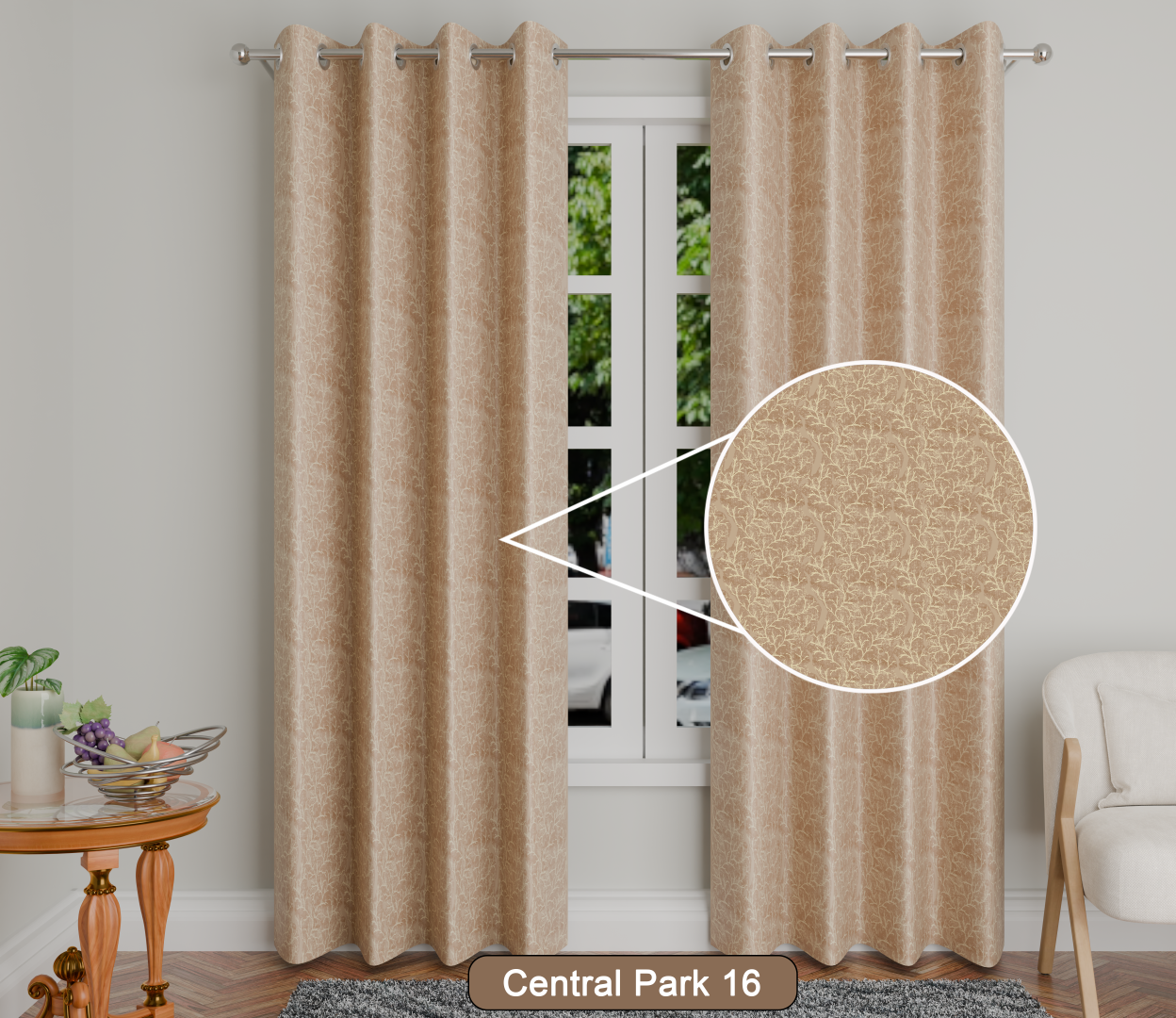 CENTRAL PARK 16 CURTAINS