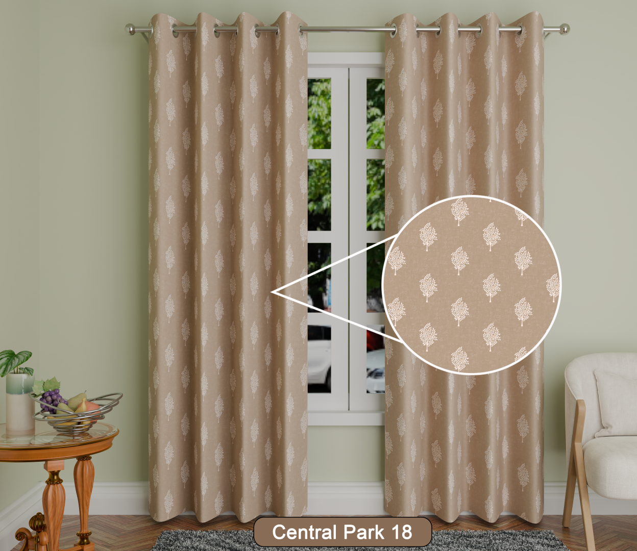 CENTRAL PARK 18 CURTAINS