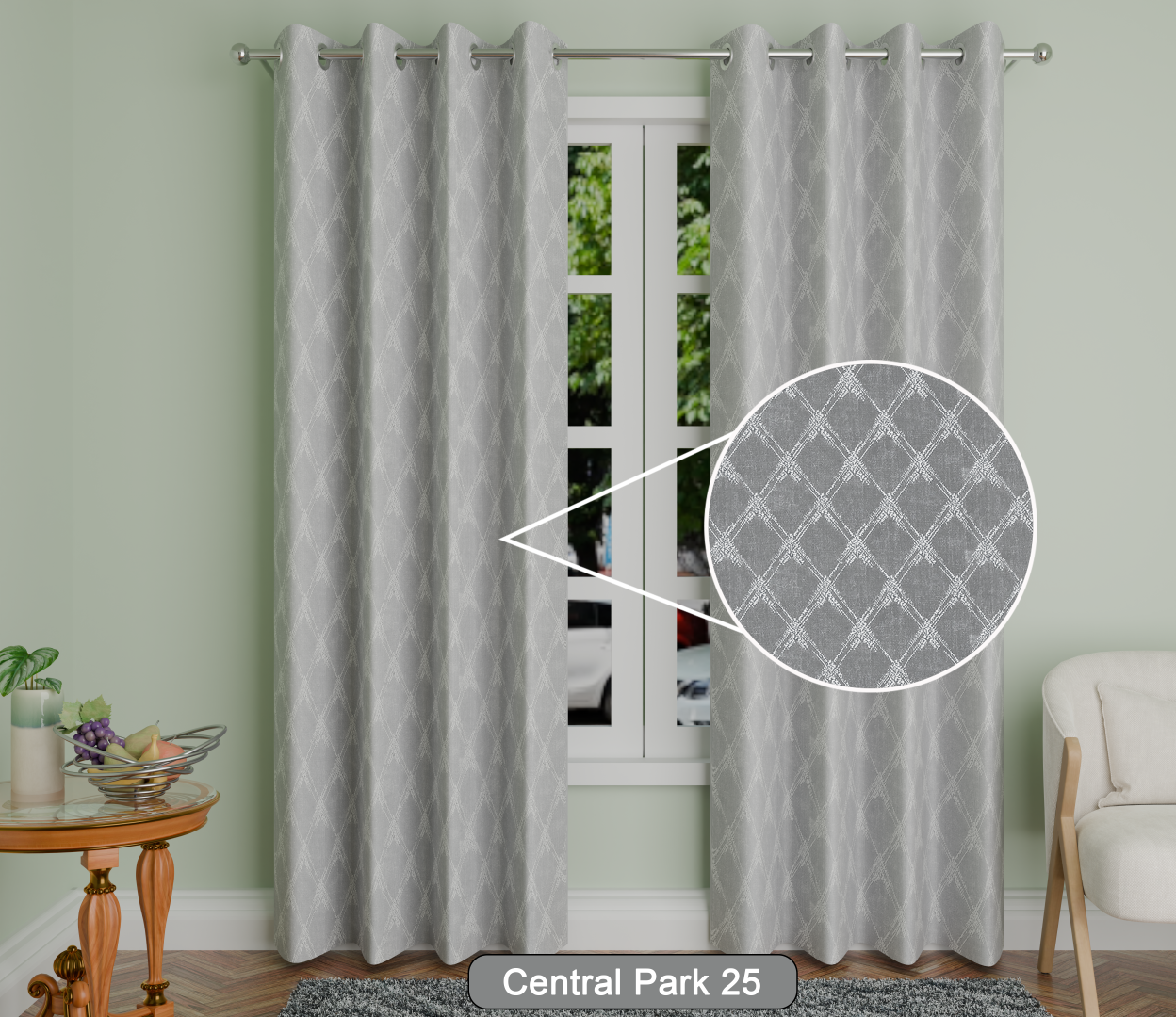 CENTRAL PARK 25 CURTAINS