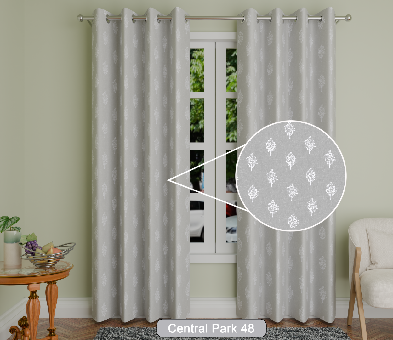 CENTRAL PARK 48 CURTAINS
